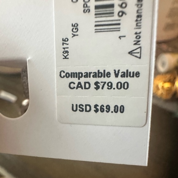 Kate Spade Spot the Spade huggies dangle silver and cubic zirconia - Picture 3 of 3